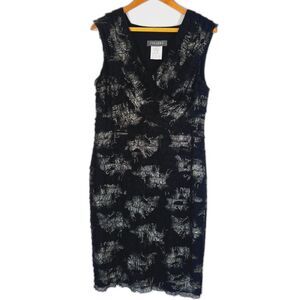 Jolibel Tiered Ruffled Dress Sleeveless Cocktail Evening Size 12 Whimsygoth